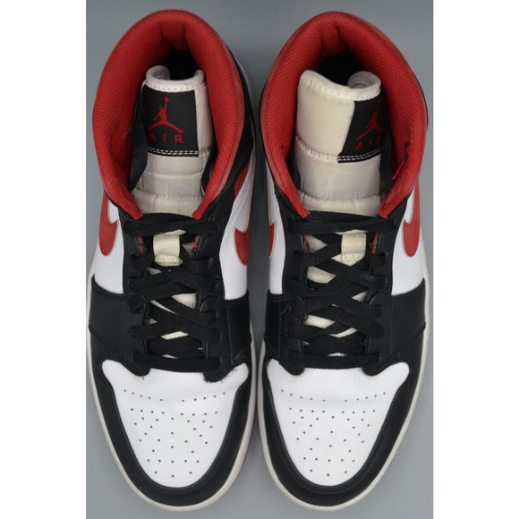 Size 10 - Jordan 1 Mid Metallic Red Air Jordan Authentic - Picture 7 of 9